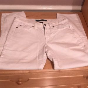 Calvin Klein white jeans Capri pants